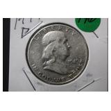 1949-D Franklin Silver Half Dollar