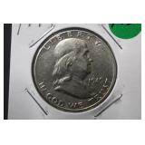 1949 Franklin Silver Half Dollar