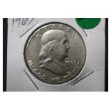 1963 Franklin Silver Half Dollar