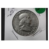 1963-D Franklin Silver Half Dollar