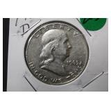 1963-D Franklin Silver Half Dollar