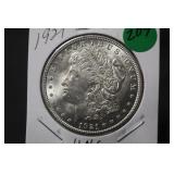 1921 Uncirculated Morgan Silver Dollar