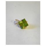 10K Gold & Peridot Pendant