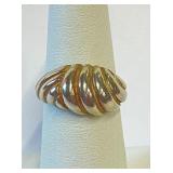 18K Gold Ring Sz 6