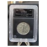 1944 Walking Liberty Silver Half Dollar Certified