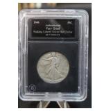 1946 Walking Liberty Silver Half Dollar Certified