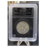 1935 Walking Liberty Silver Half Dollar Certified
