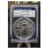 2014-W West Point MS70 Silver Eagle