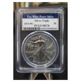 2014-W West Point MS70 Silver Eagle