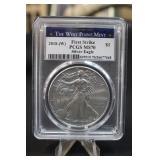 2018-W West Point MS70 Silver Eagle