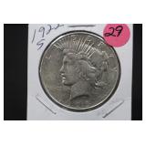 1922-S U.S. Silver Peace Dollar