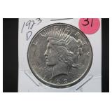 1923-D Silver U.S. Peace Dollar