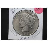 1927-D U.S. Silver Peace Dollar