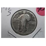 1928-S Standing Liberty Silver Quarter