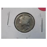 1921-P Mercury Silver Dime
