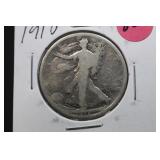 1918 Walking Liberty Silver Half Dollar