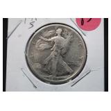 1917-S Walking Liberty Silver Half Dollar