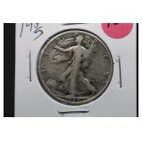 1929-S Walking Liberty Silver Half Dollar