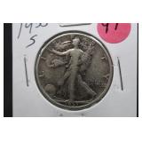 1935-S Walking Liberty Silver Half Dollar