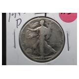 1943-D Walking Liberty Silver Half Dollar