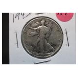 1943 Walking Liberty Silver Half Dollar