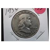 1950 Franklin Silver Half Dollar