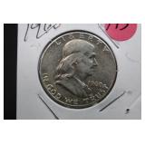 1960 Franklin Silver Half Dollar