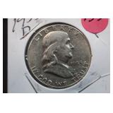1953-D Franklin Silver Half Dollar