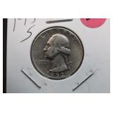 1952-S Washington Silver Quarter