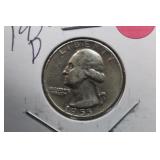 1955-D Washington Silver Quarter