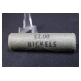 Vintage Roll of Unsearched Jefferson Nickels