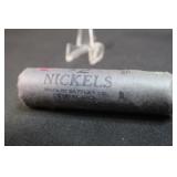 Vintage Roll of Unsearched Jefferson Nickels