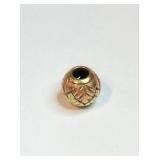 10K Black Hills Gold Bead 1.3grams