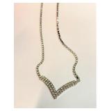 Vintage Rhinestone Necklace