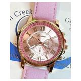 New Pink Geneva Watch