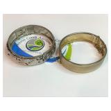 Lot of Two Fashion Cuff  Bracelets