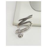 .925 Silver CZ Pendant