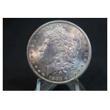 1883-CC Mint State Morgan Dollar Toned Ender Coin