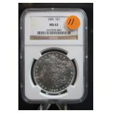 1886-P Morgan Silver Dollar Certified