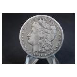 1891-CC Morgan Silver Dollar