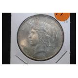 1923 Uncirculated Silver U.S. Peace Dollar