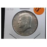 1968-D Kennedy Silver Half Dollar