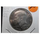 1976-D Uncirculated Bi-centennial Kennedy Half
