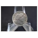 1911 Uncirculated Barber Silver Dime