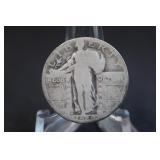 1929-D Standing Liberty Silver Quarter