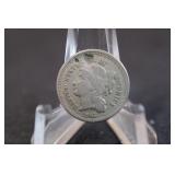 1865 3 Cent Nickel Coin