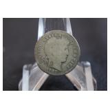1907-O Barber Silver Dime