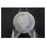1900-O Barber Silver Quarter
