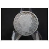 1899-O Barber Silver Quarter