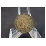 1902 Full Liberty Indian Head Cent